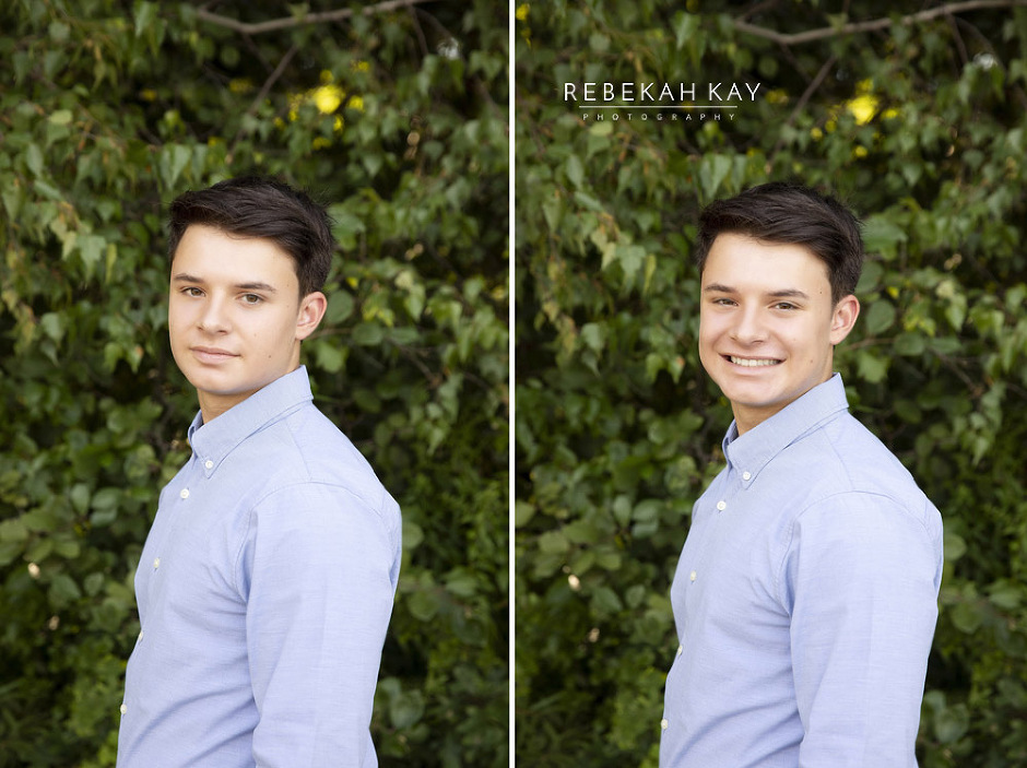 Senior Boy at Lake